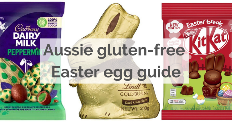 Gluten-free Easter eggs Australia 2022