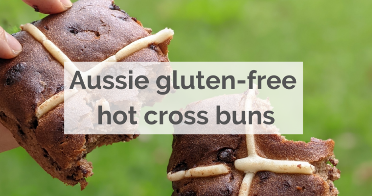 Gluten-free hot cross buns 2022