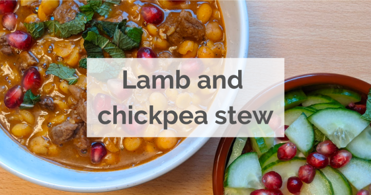Lamb and chickpea stew