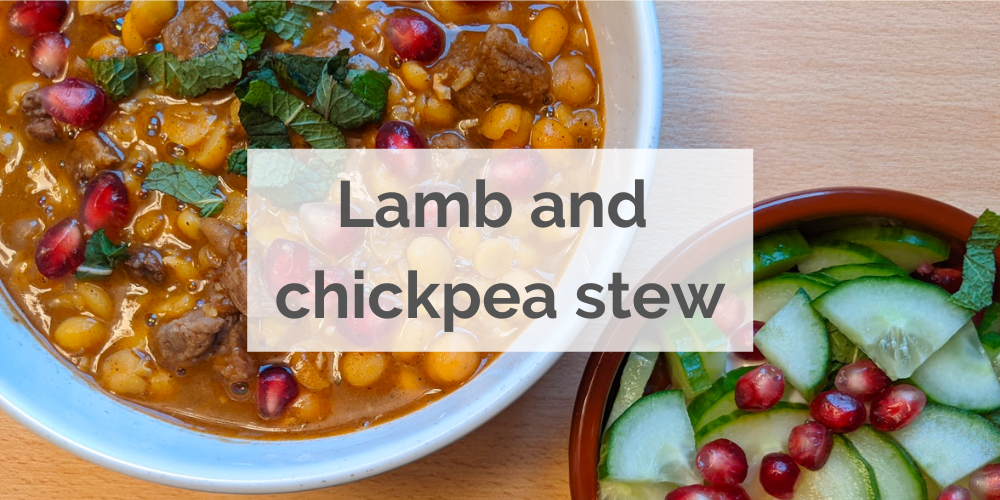 Lamb and chickpea stew