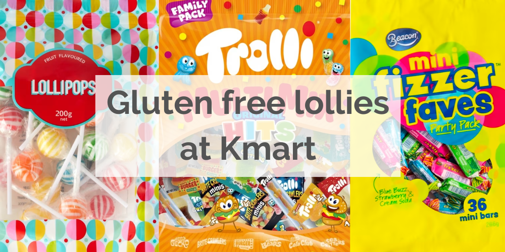 Gluten Free Lollies at Kmart!