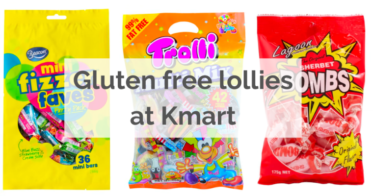 Gluten Free Lollies at Kmart!