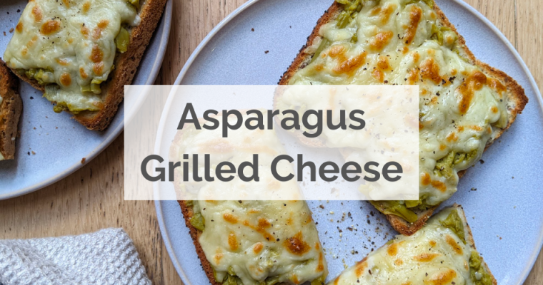 Asparagus Grilled Cheese