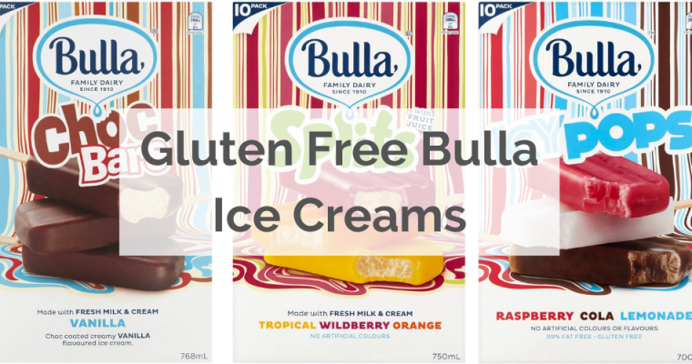 10 Bulla Ice Creams that are Gluten Free