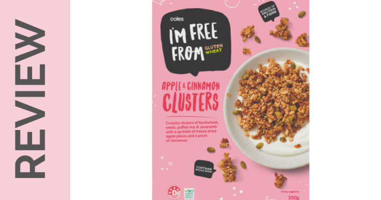 Apple and Cinnamon Clusters by Coles I’m Free From