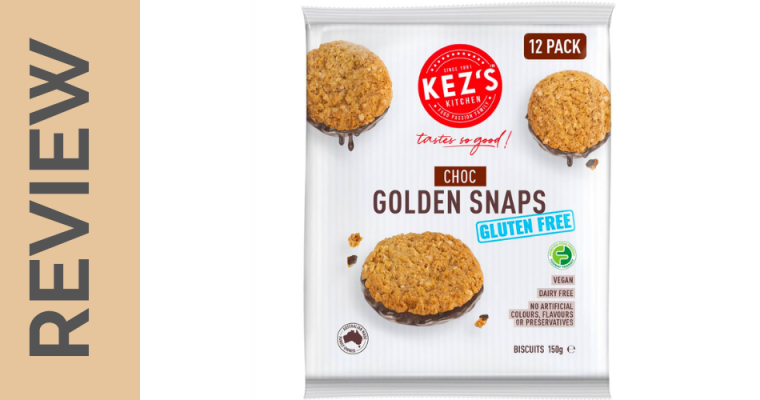 Kez’s Kitchen Choc Golden Snaps