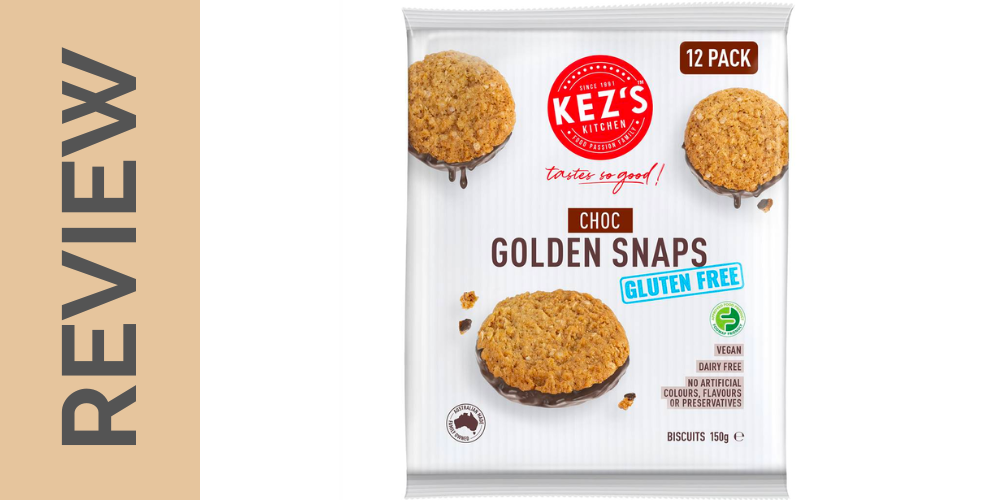 Kez’s Kitchen Choc Golden Snaps
