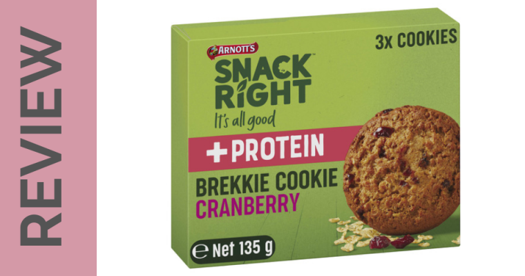 Arnott’s Snack Right brekkie cookie is gluten free