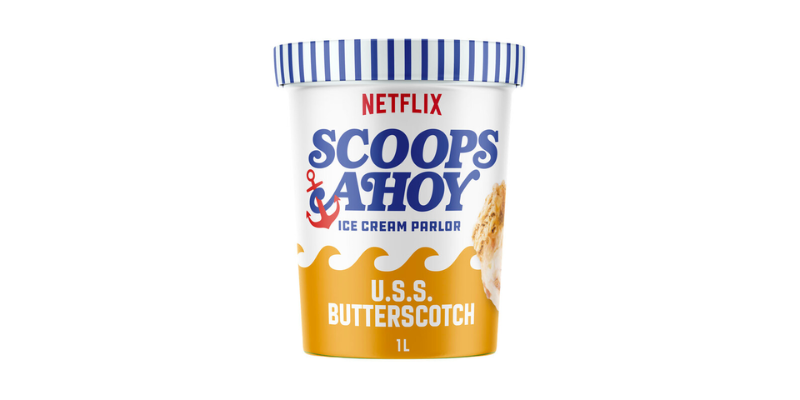 Packaging for Netflix Scoops Ahoy U.S.S Butterscotch.