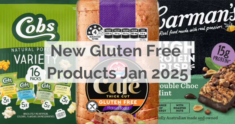 New gluten free products January 2025