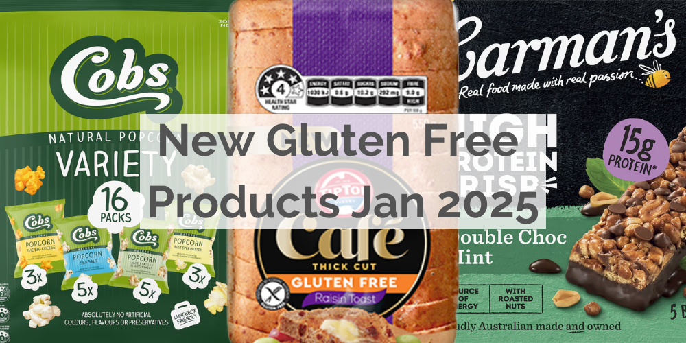 New gluten free products January 2025