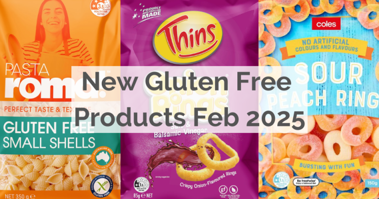 New gluten free products February 2025