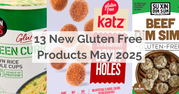 New gluten free products for May