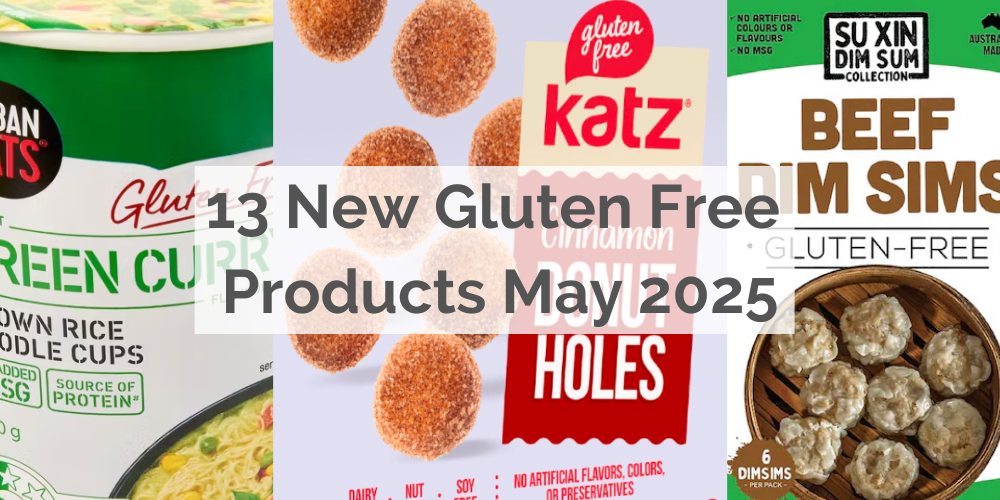 New gluten free products for May