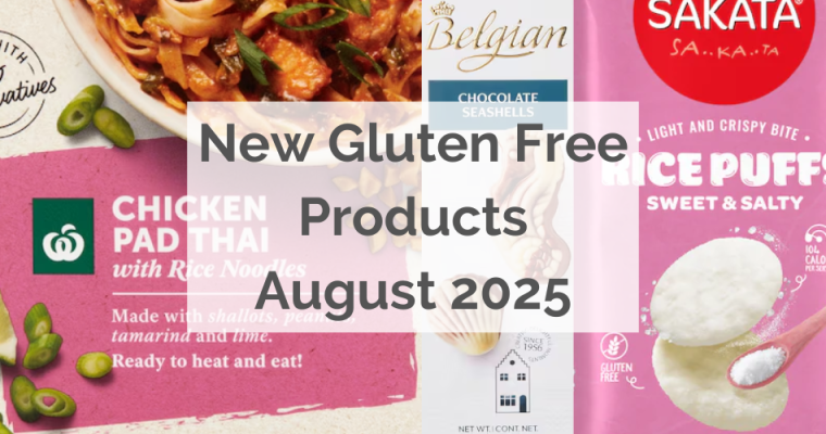 New gluten free products August 2025